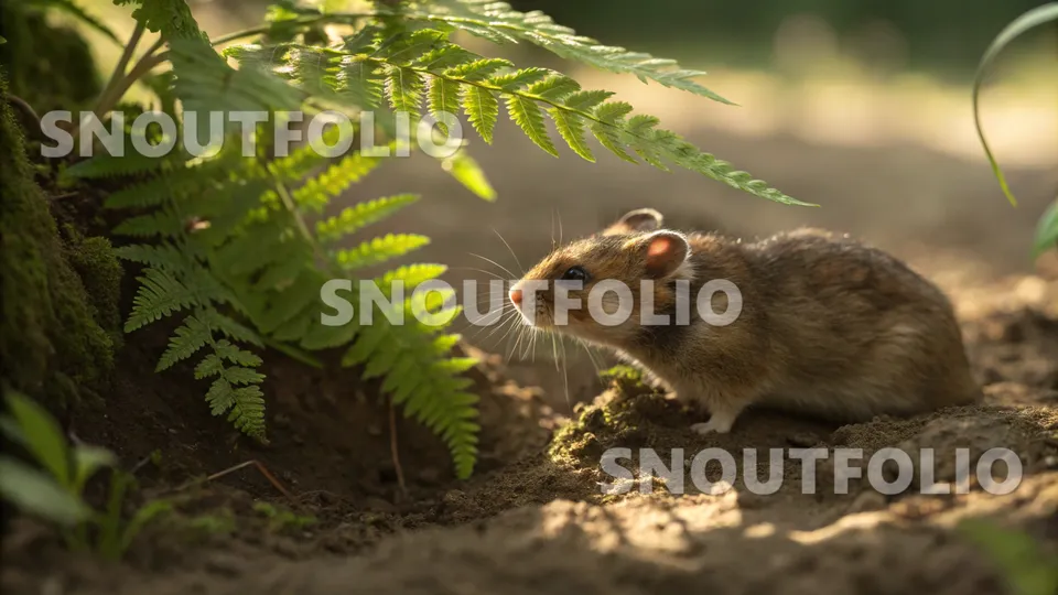 Noble Whimsy of the Velvet Dwarf Hamster