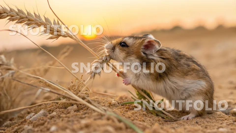 Bright Spirit of the Sienna Roborovski Hamster
