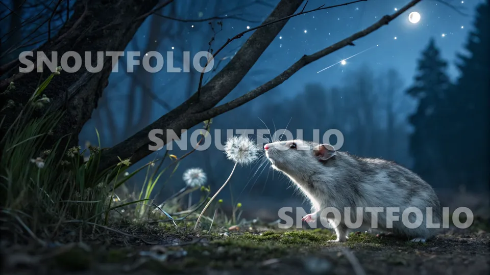 Silent Whiff of the Starlight Campbell’s Hamster