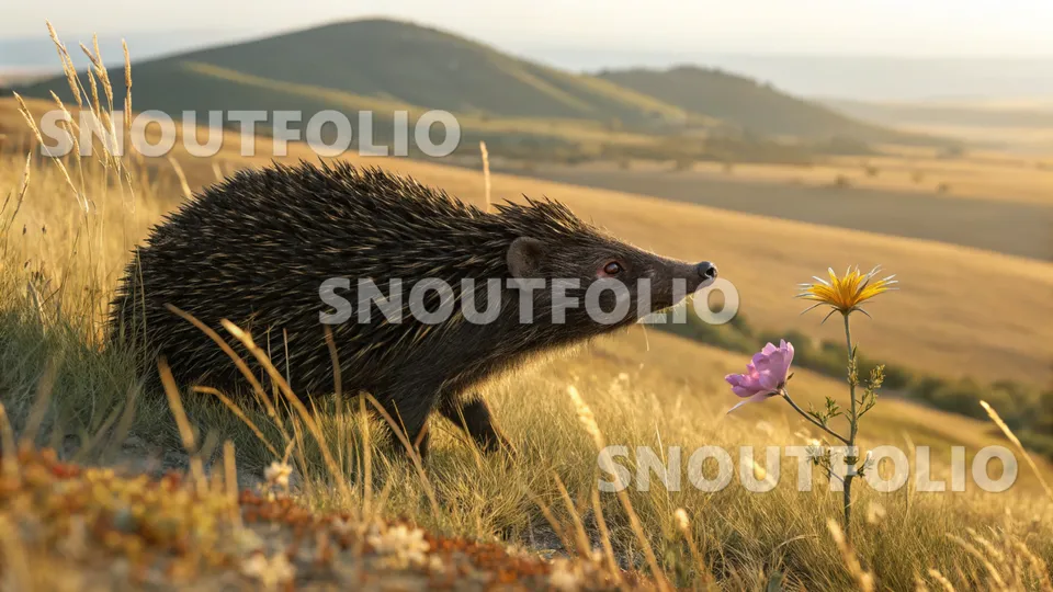 Wild Whimsy of the Brandt’s Hedgehog