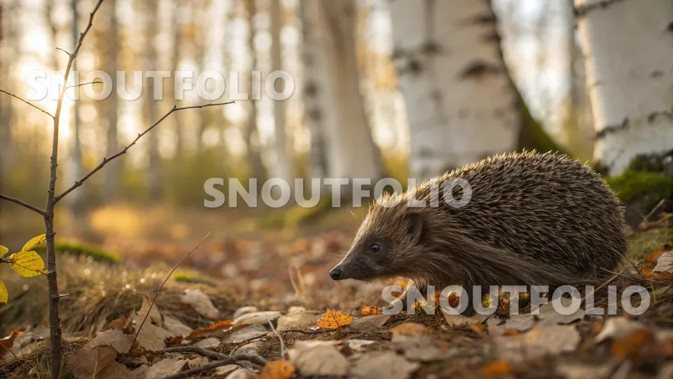 Calm Whiff of the European Hedgehog