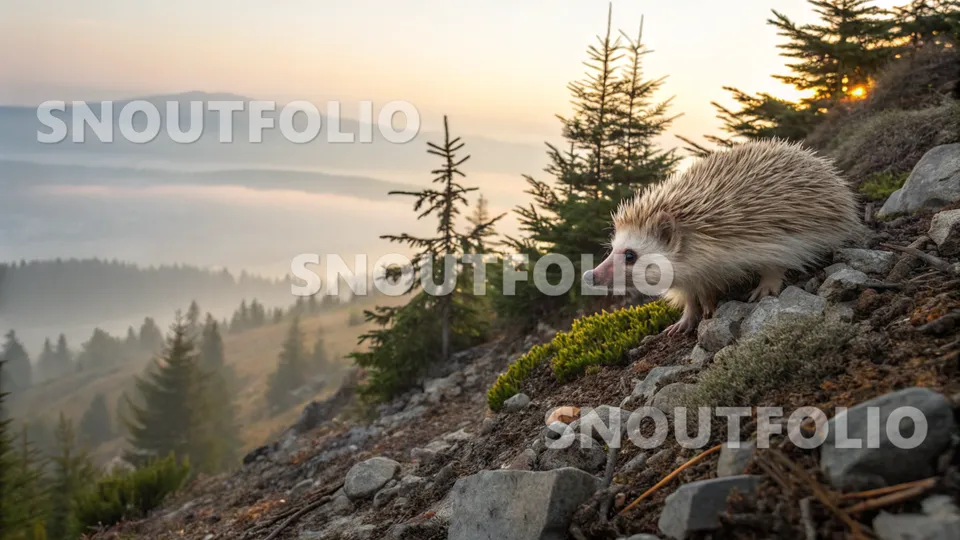 Curious Soul of the Amur Hedgehog