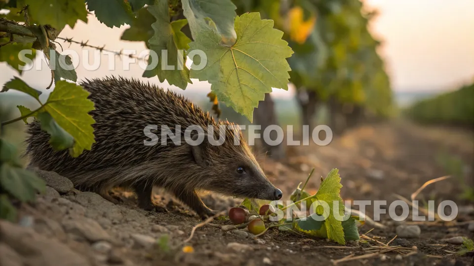 Bold Whimsy of the European Hedgehog