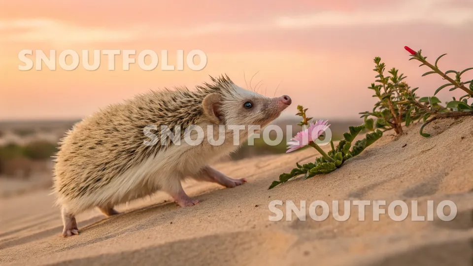 Bright Flare of the Desert Hedgehog