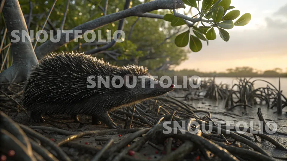 Faithful Spirit of the Indian Hedgehog