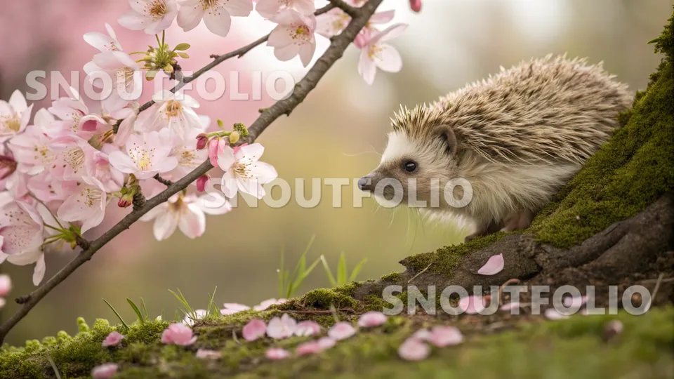 Cheerful Spirit of the Amur Hedgehog