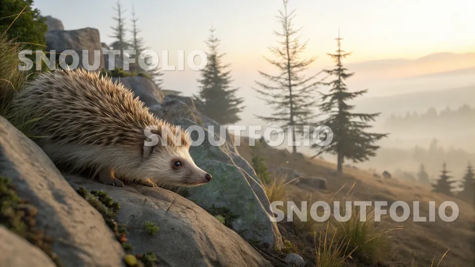 Silent Spirit of the Amur Hedgehog