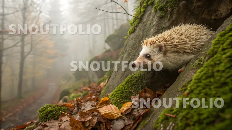 Witty Spirit of the Amur Hedgehog