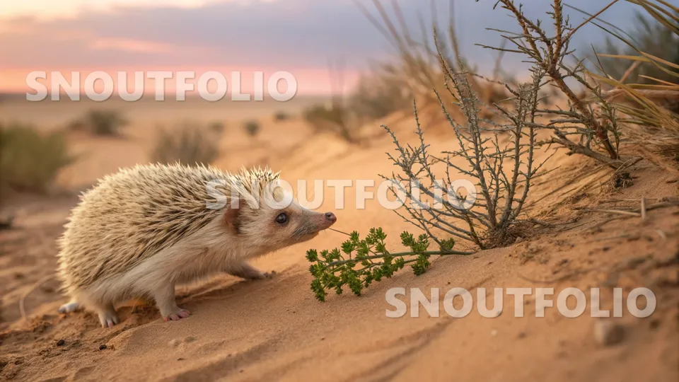 Witty Soul of the Desert Hedgehog