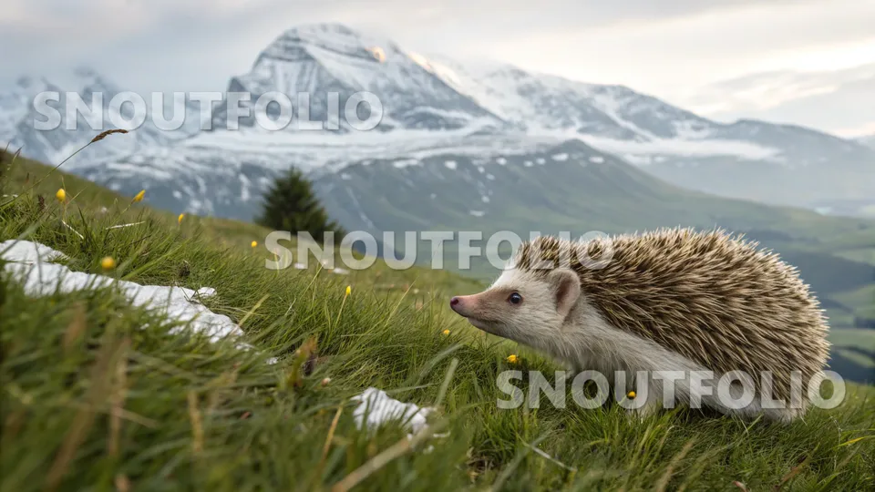 Noble Spark of the Southern White-breasted Hedgehog