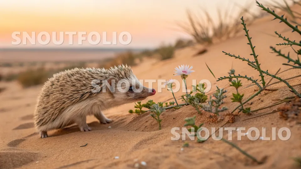 Loyal Companion of the Desert Hedgehog
