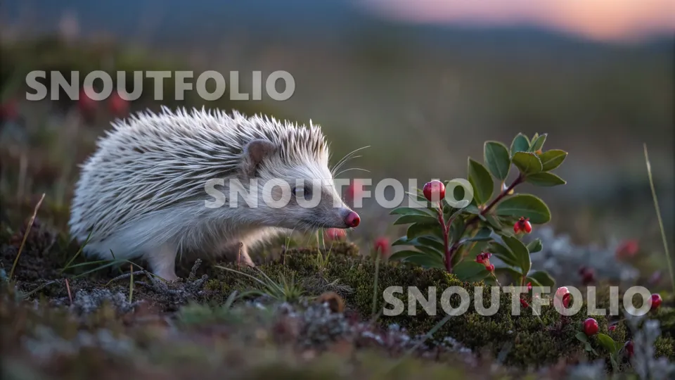 Quiet Companion of the Daurian Hedgehog