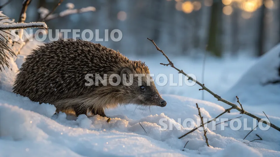 Bold Echo of the European Hedgehog