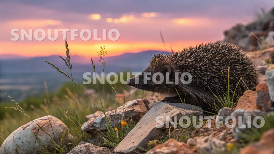 Graceful Wanderer of the Brandt’s Hedgehog