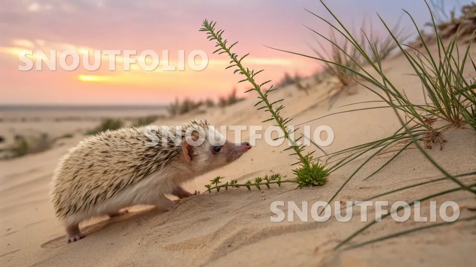 Noble Aura of the Desert Hedgehog