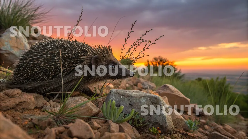 Radiant Whimsy of the Brandt’s Hedgehog