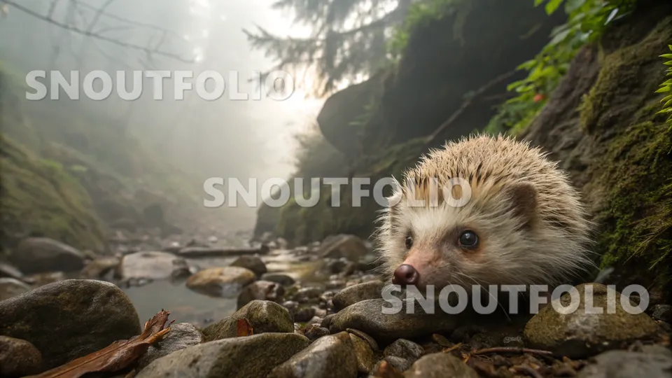 Quiet Whisper of the Amur Hedgehog