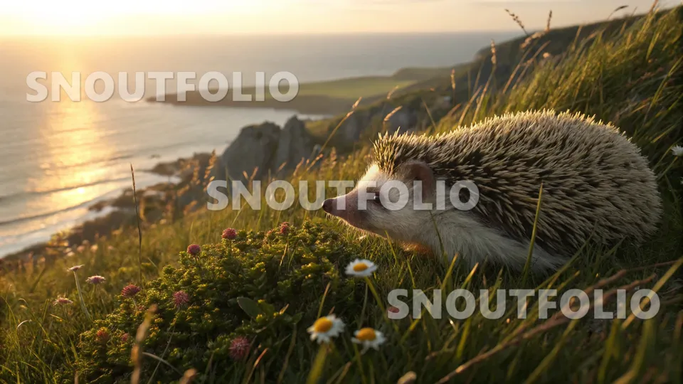 Charming Whimsy of the Southern White-breasted Hedgehog