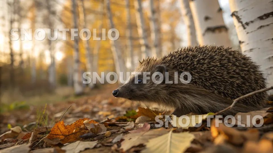 Lively Whiff of the European Hedgehog