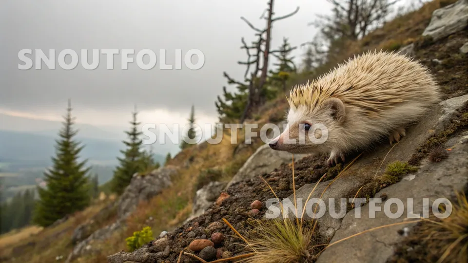Witty Aura of the Amur Hedgehog
