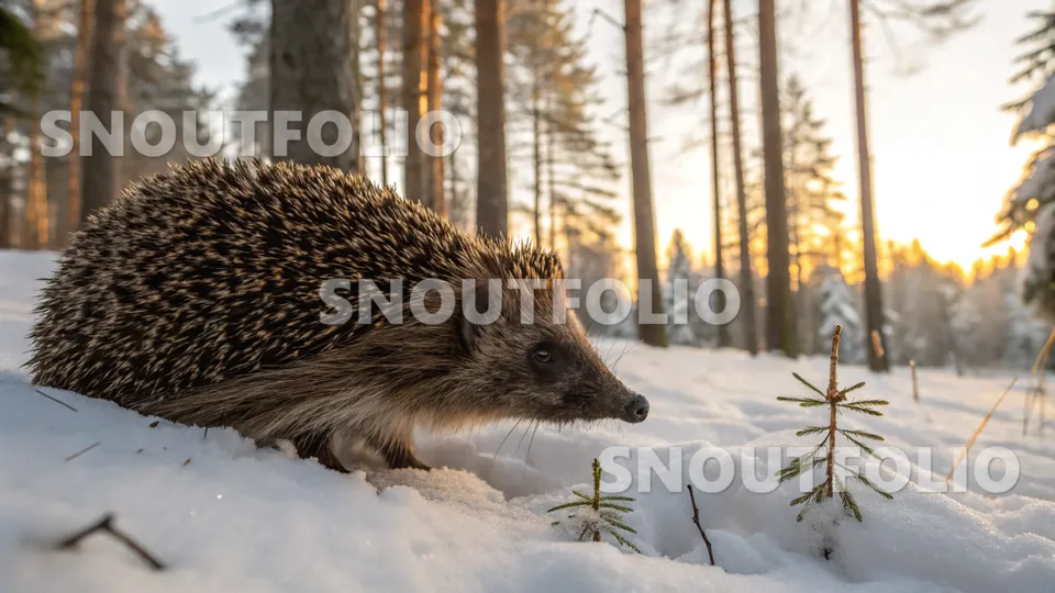 Noble Echo of the European Hedgehog