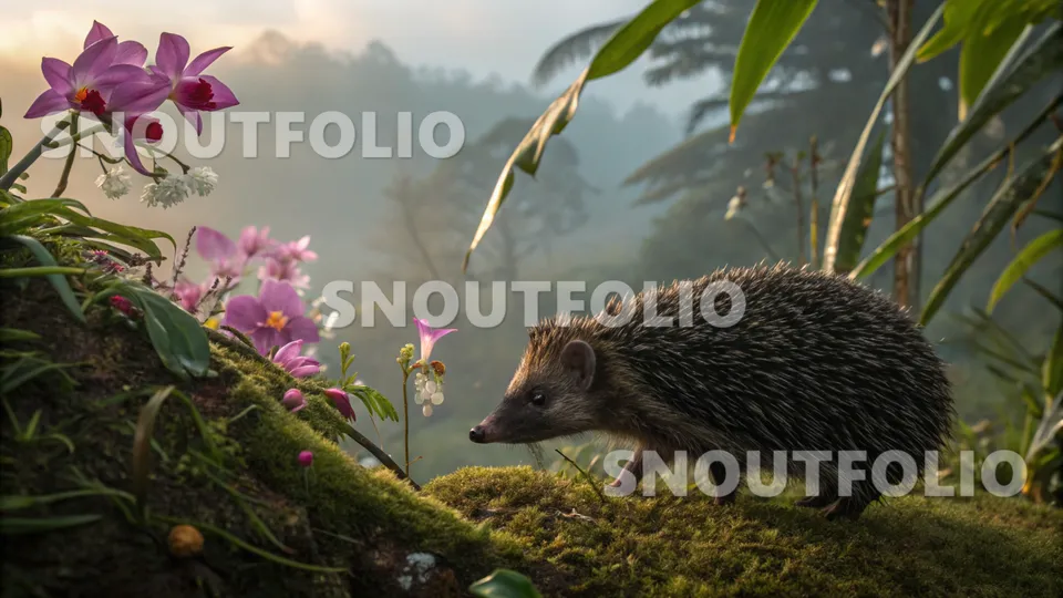Charming Echo of the Indian Hedgehog