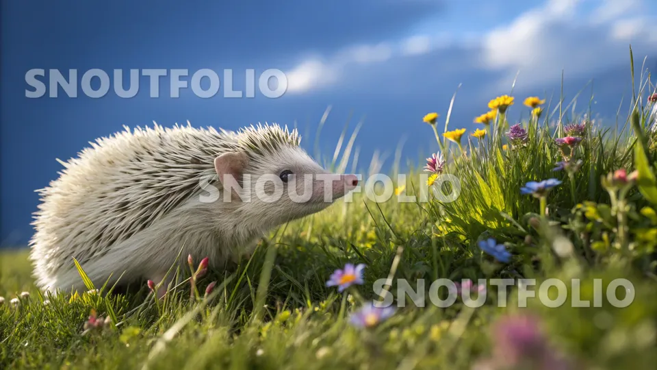Graceful Charm of the Daurian Hedgehog