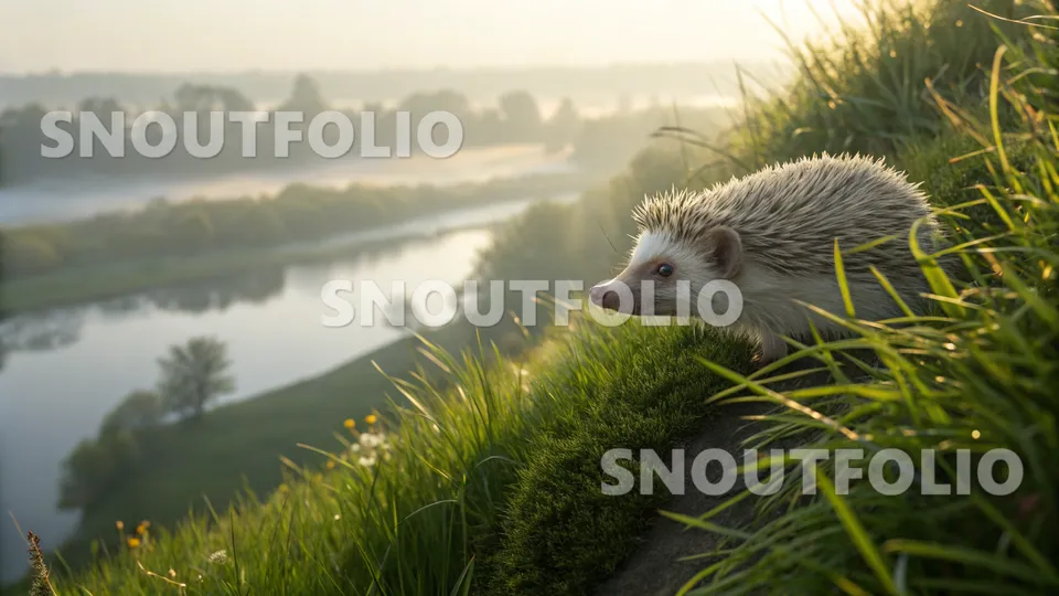 Majestic Stride of the Hugh’s Hedgehog