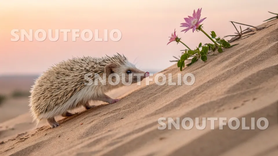 Curious Journey of the Desert Hedgehog