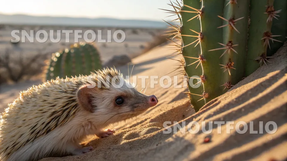 Mighty Stride of the Desert Hedgehog