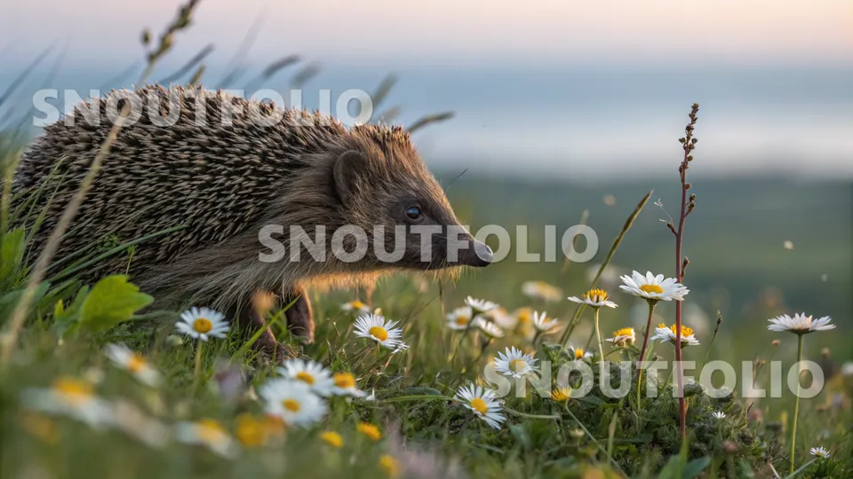 Mighty Flare of the European Hedgehog