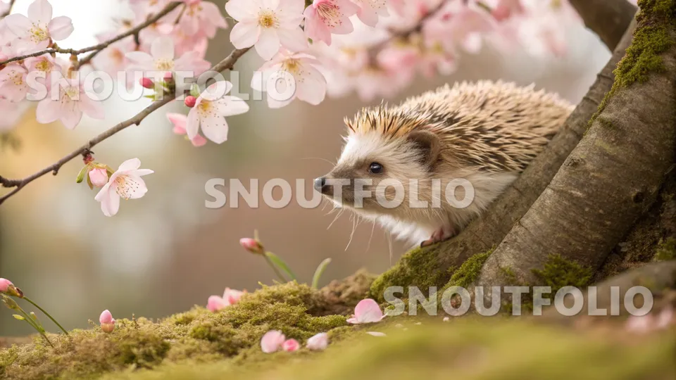 Loyal Pose of the Amur Hedgehog