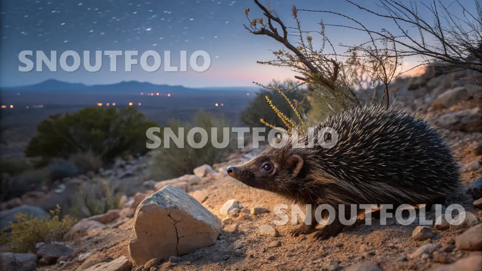 Bright Sight of the Brandt’s Hedgehog