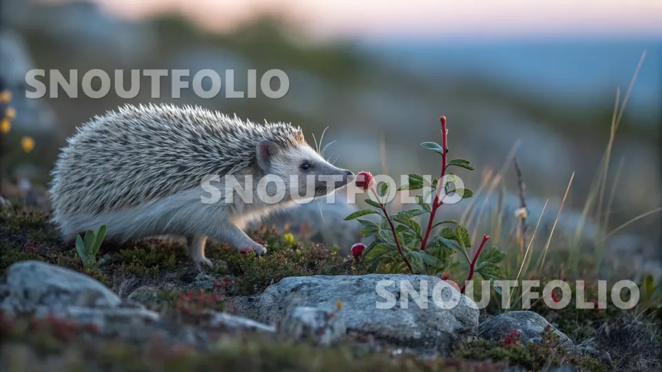 Charming Spark of the Daurian Hedgehog