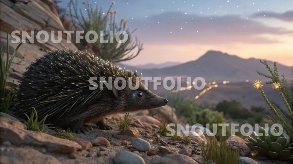 Graceful Soul of the Brandt’s Hedgehog