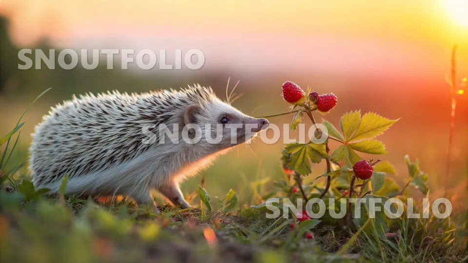 Radiant Stride of the Daurian Hedgehog