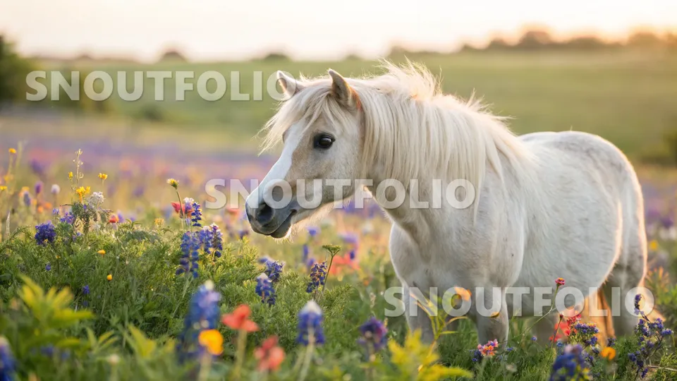 Serene Memory of the Miniature Horse