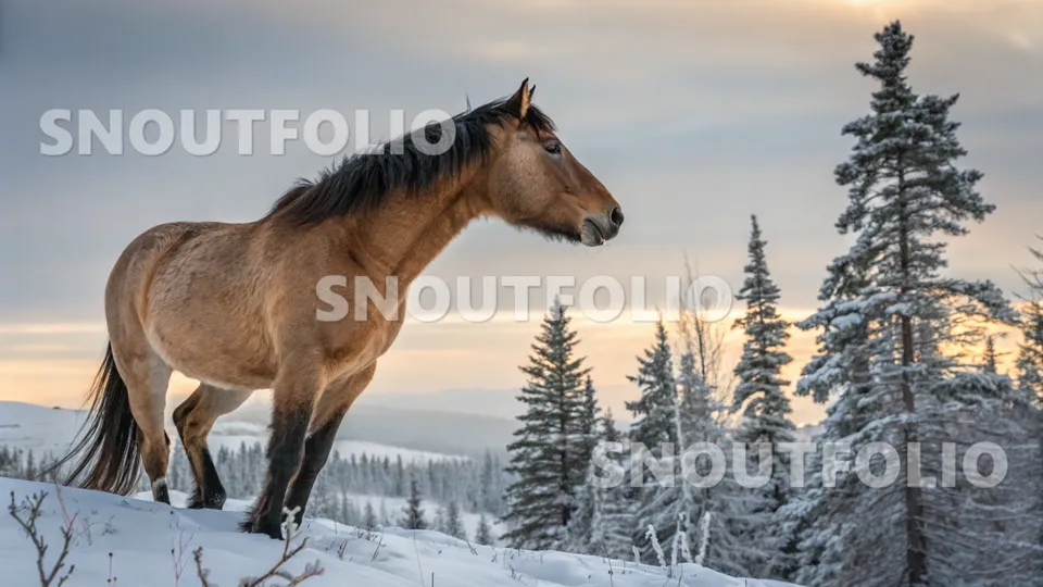 Graceful Portrait of the Narym