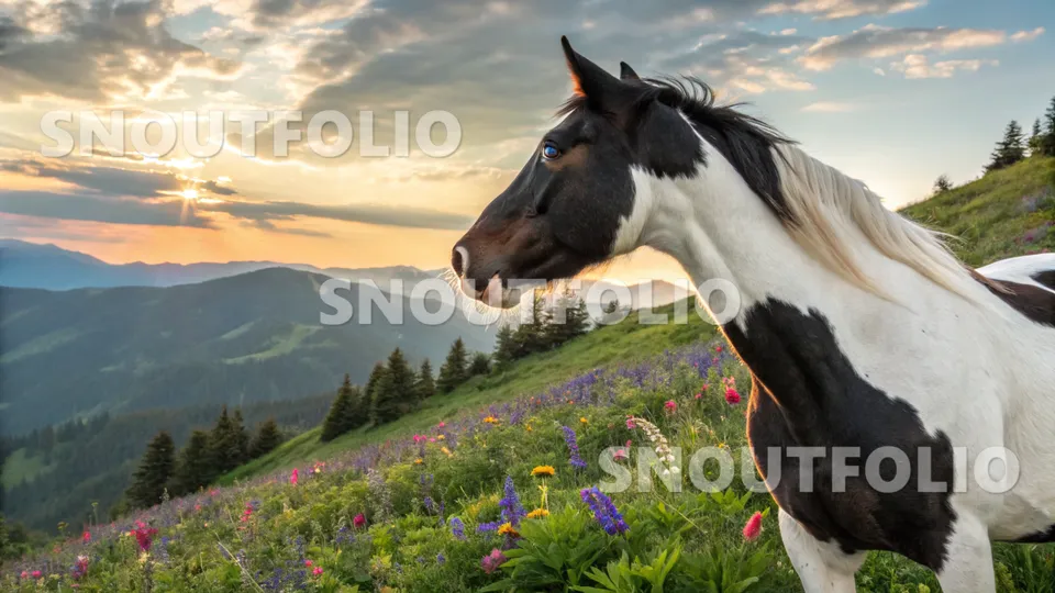 Calm Charm of the Spotted Saddle Horse