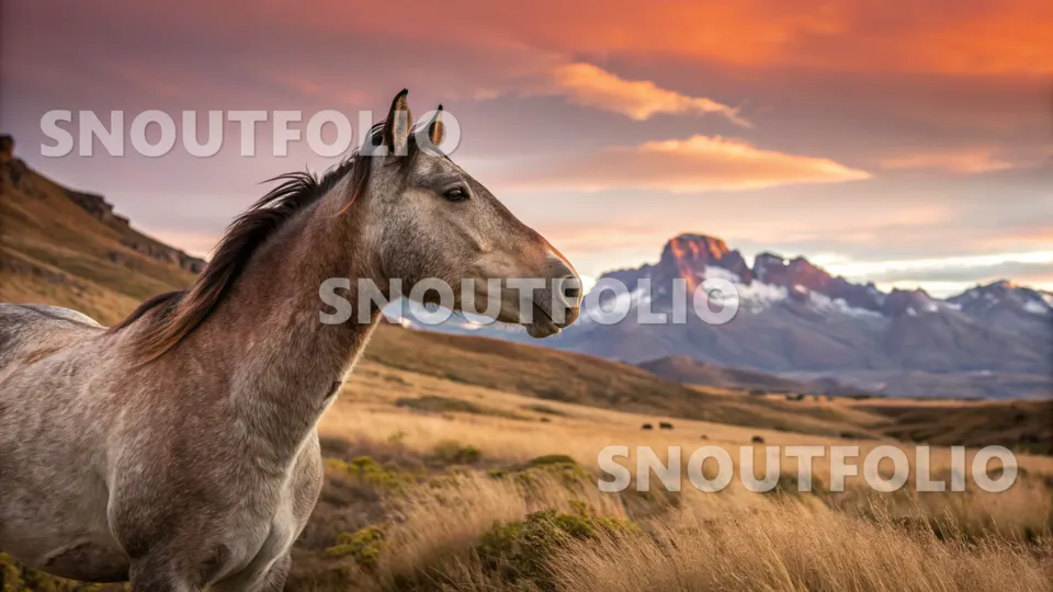 Charming Glimpse of the Chilean Horse