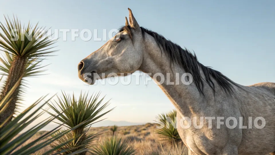 Vivid Spirit of the Colonial Spanish Horse