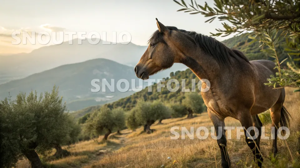 Charming Silhouette of the Pindos