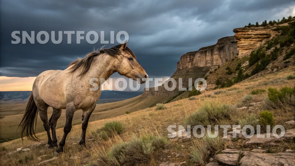 Witty Presence of the Pryor Mountain Mustang