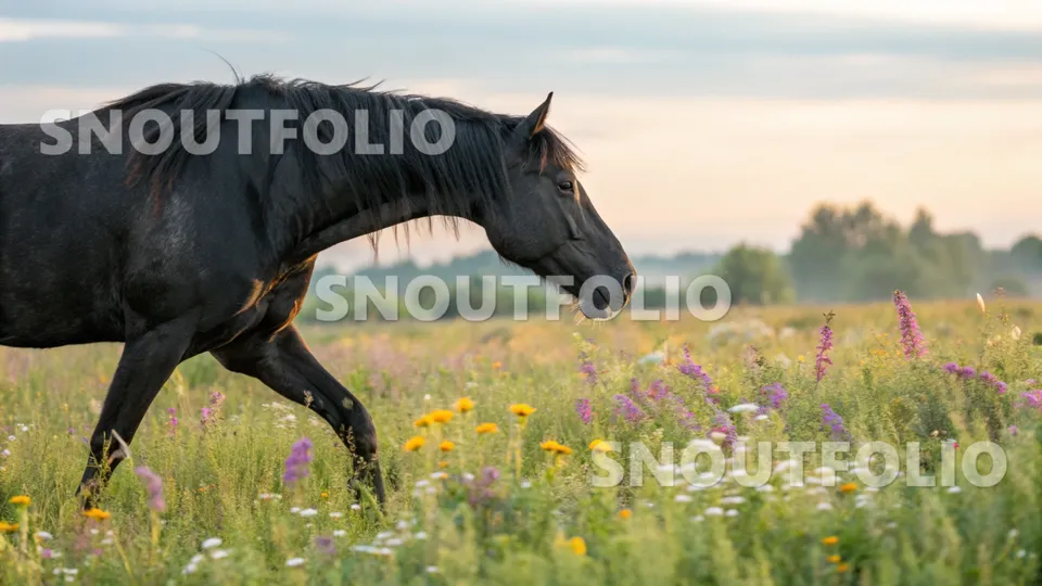 Wild Stride of the Racking Horse