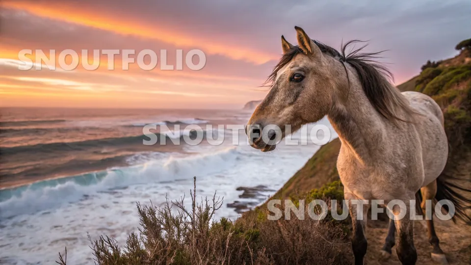 Bold Spark of the San Clemente Island Horse