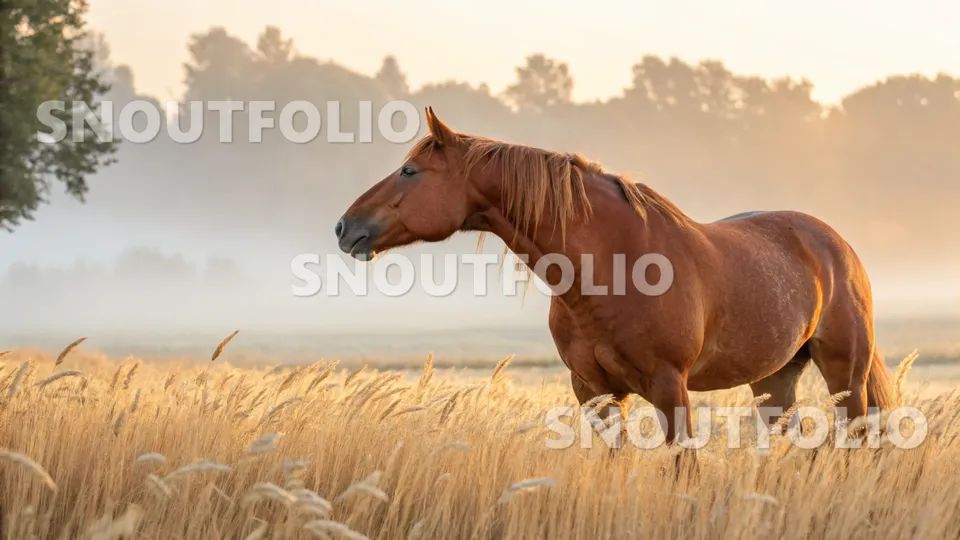 Quiet Glimpse of the Suffolk Punch