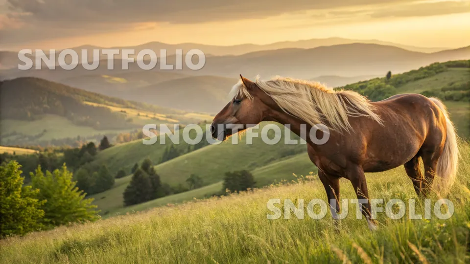 Silent Memory of the Rocky Mountain Horse