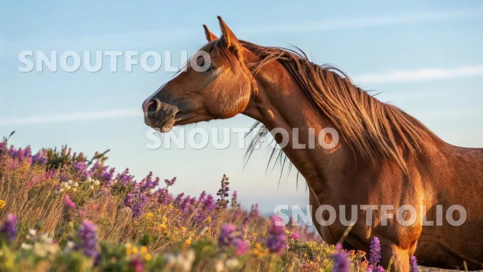 Mighty Pose of the Paso Peruano