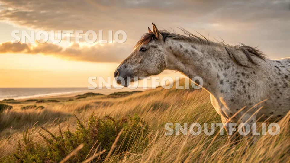 Golden Gaze of the Knabstrup