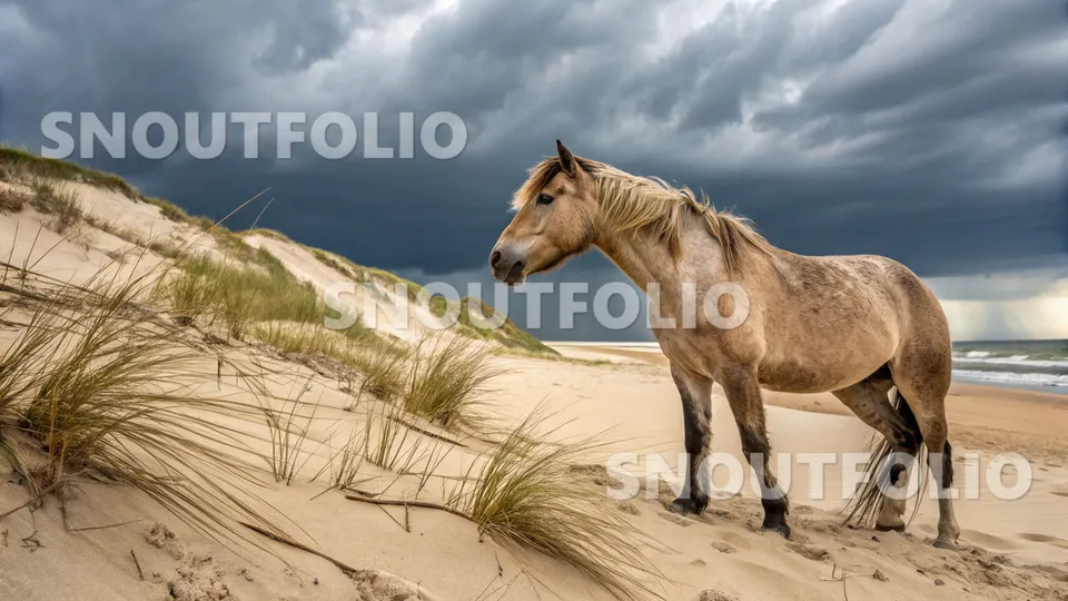 Gentle Companion of the Banker Horse